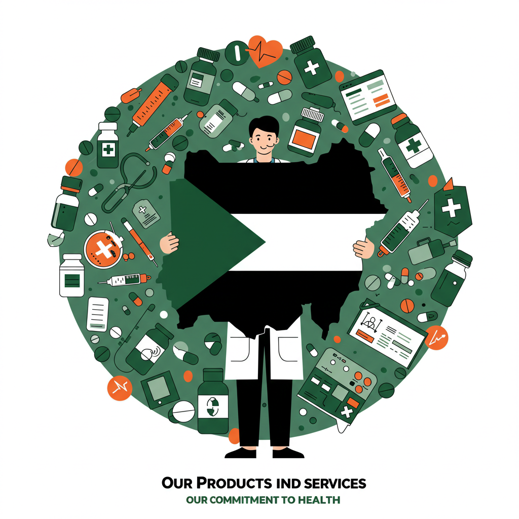 MMS Pharma team delivering pharmaceutical products in Sudan